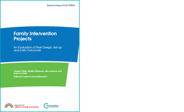 Family Intervention Projects Report Cover